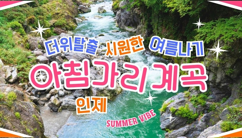 [당일★리무진버스]인제 아침가리 청정1급수계곡(국가대표숲길)+수려한 자연경관~방태산자연 휴양림